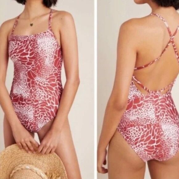 NWOT Anthropologie Nella swimsuit - Picture 1 of 10